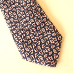 SAILBOATS ON BLUE Silk Tie by Vineyard Vines EUC
